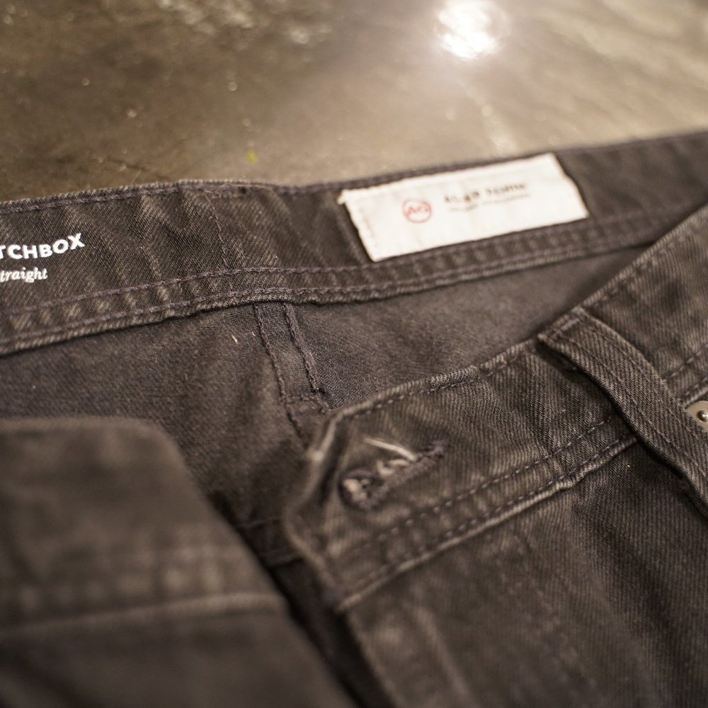 Men's AG "Matchbox" BLack Jeans